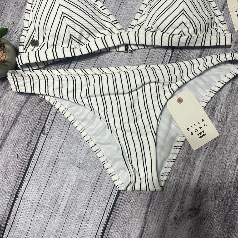 NWT 2 Pc Billabong Easy On Me Bikini Top+ Botom Bikini Set - Picture 11 of 11